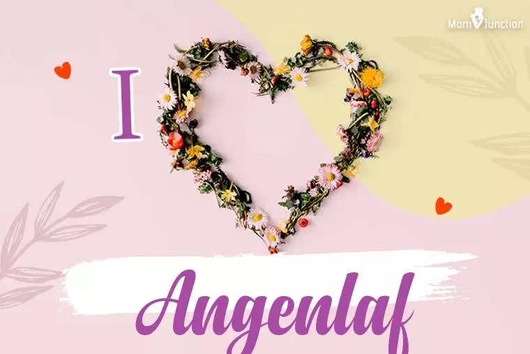 I Love Angenlaf Wallpaper