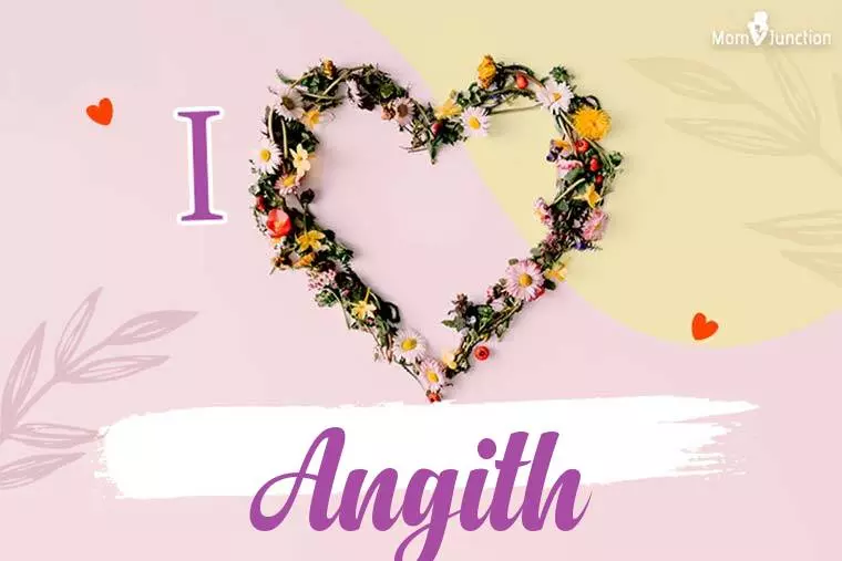 I Love Angith Wallpaper