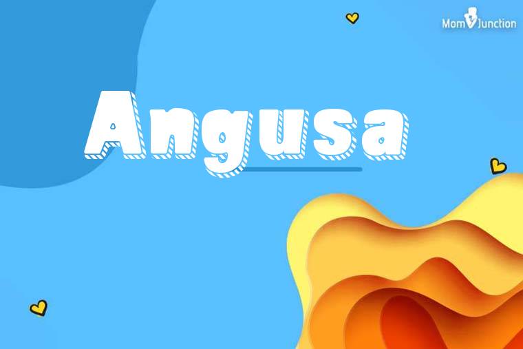 Angusa 3D Wallpaper