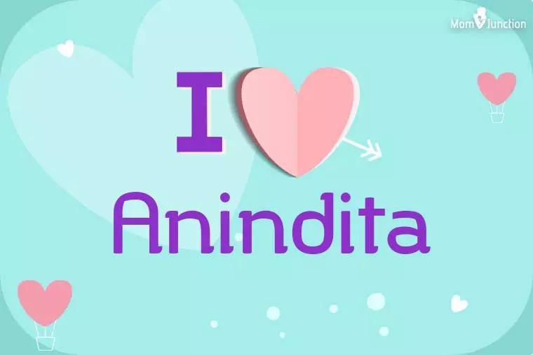 I Love Anindita Wallpaper