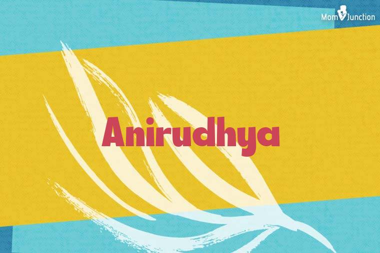 Anirudhya Stylish Wallpaper