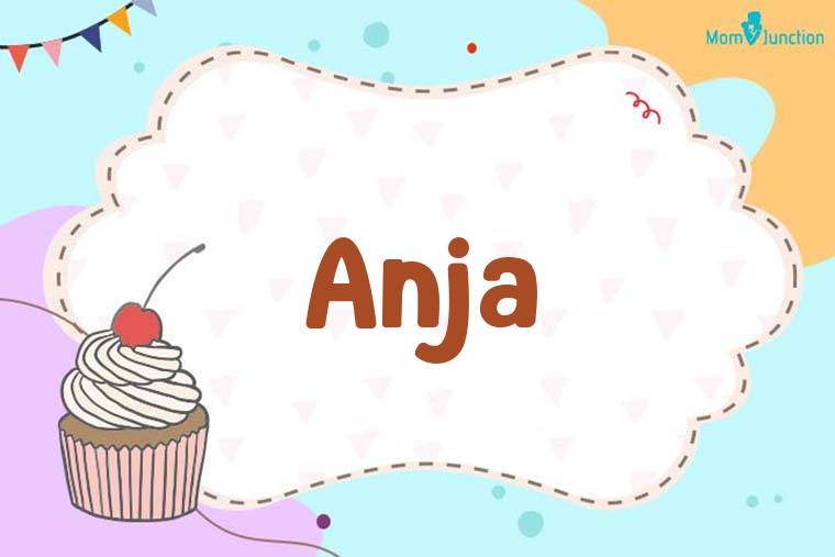 Anja Birthday Wallpaper