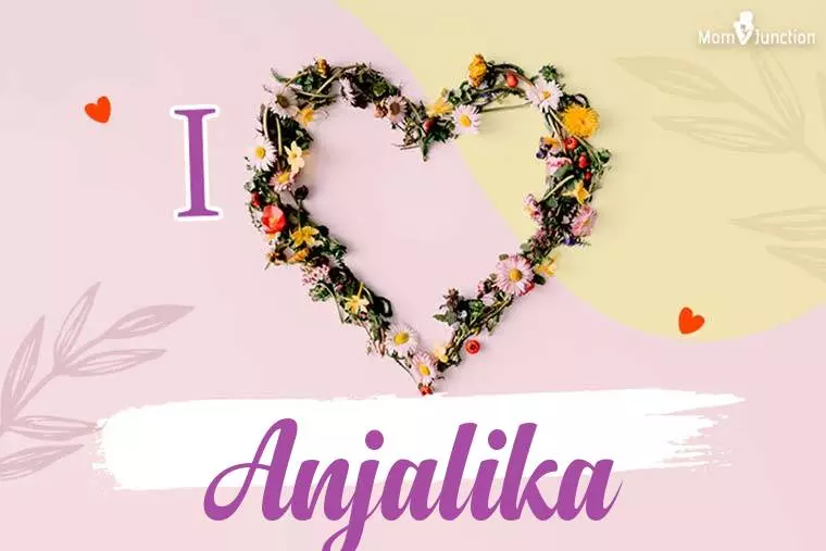 I Love Anjalika Wallpaper