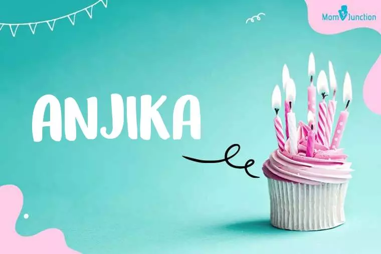 Anjika Birthday Wallpaper