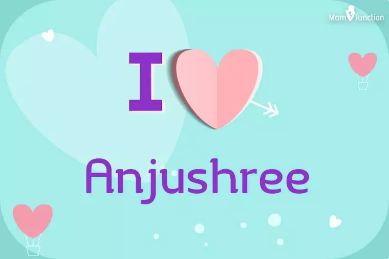 I Love Anjushree Wallpaper