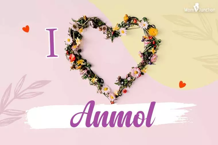 I Love Anmol Wallpaper