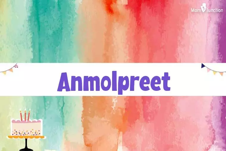 Anmolpreet Birthday Wallpaper