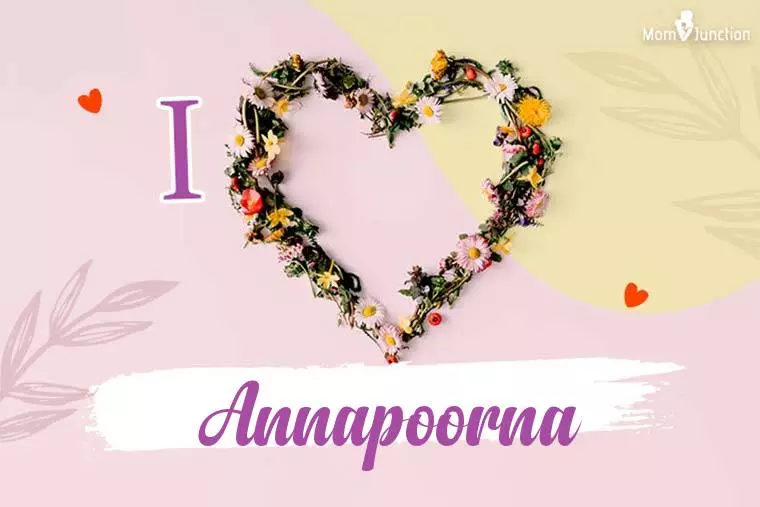 I Love Annapoorna Wallpaper