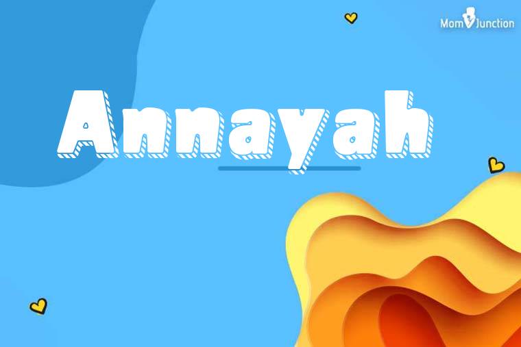 Annayah 3D Wallpaper