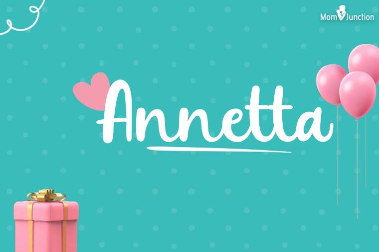 Annetta Birthday Wallpaper