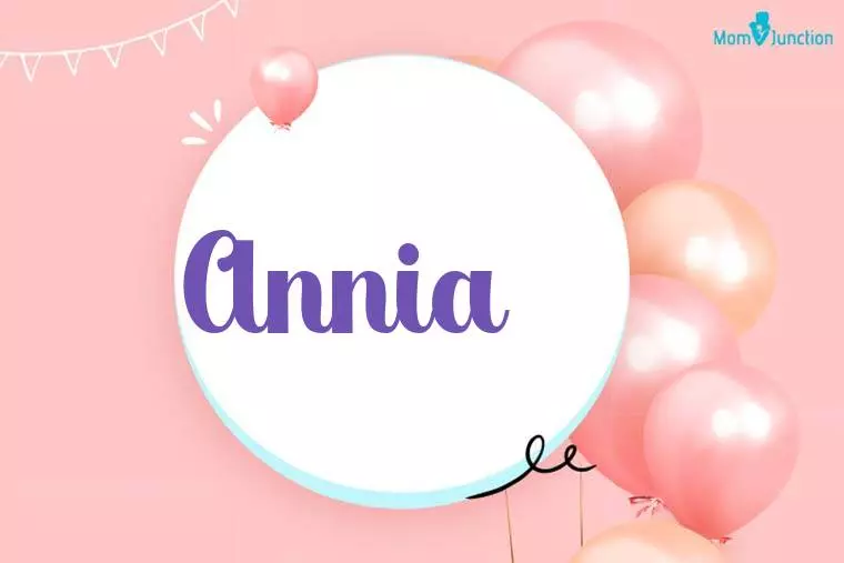 Annia Birthday Wallpaper