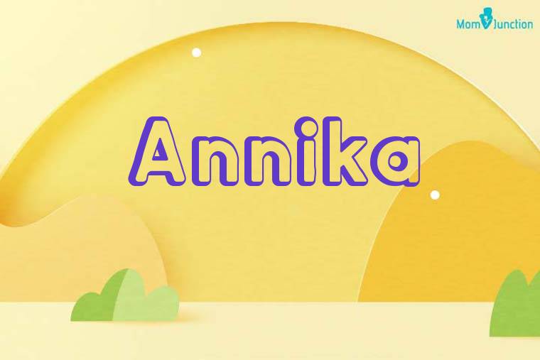 Annika 3D Wallpaper