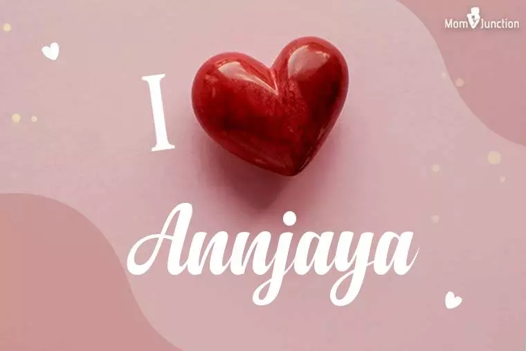 I Love Annjaya Wallpaper