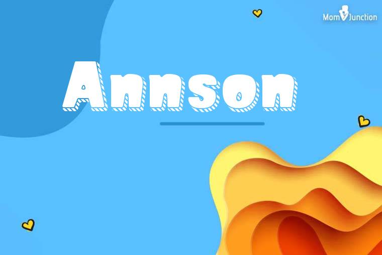 Annson 3D Wallpaper