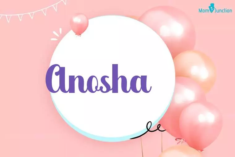 Anosha Birthday Wallpaper