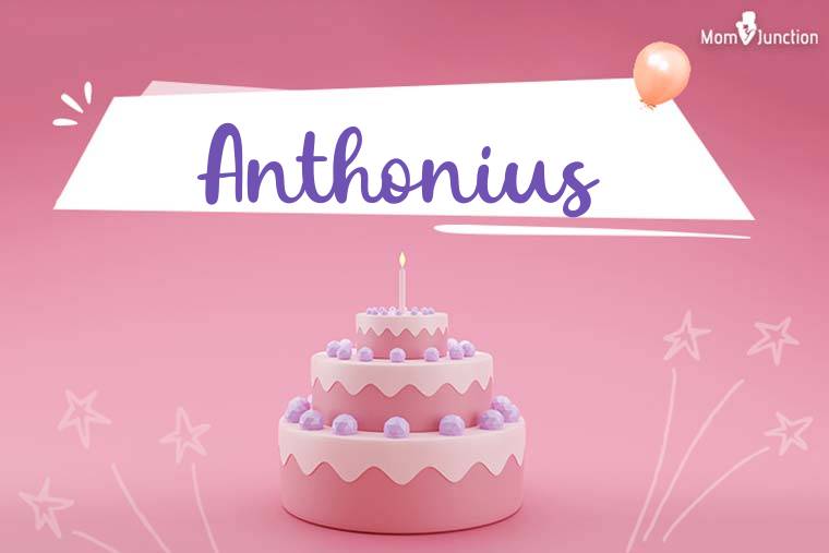 Anthonius Birthday Wallpaper