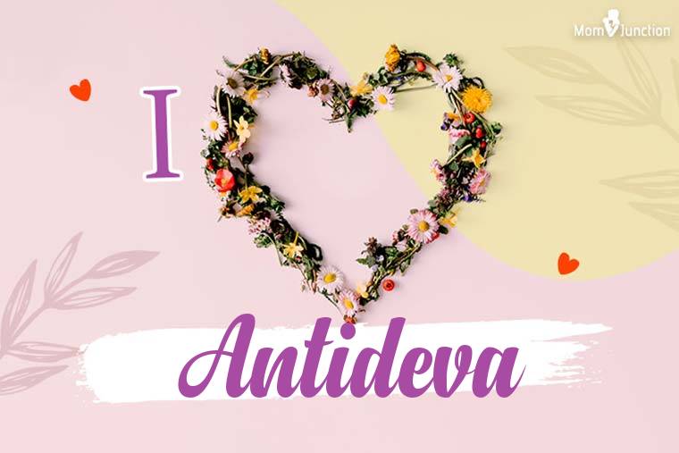 I Love Antideva Wallpaper