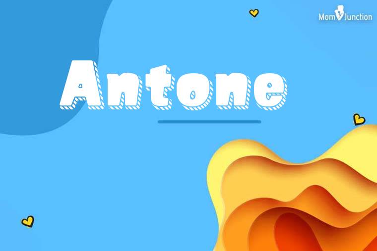 Antone 3D Wallpaper
