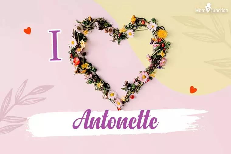 I Love Antonette Wallpaper