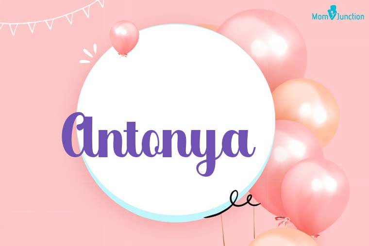 Antonya Birthday Wallpaper