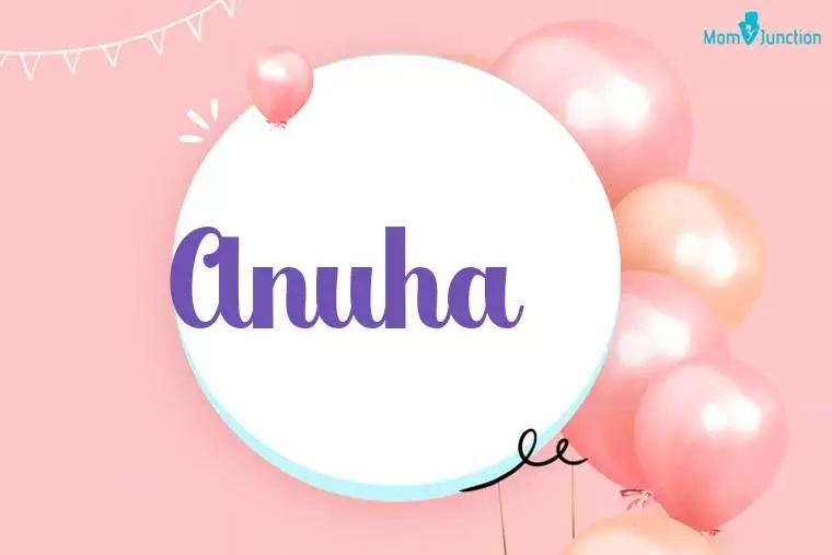 Anuha Birthday Wallpaper