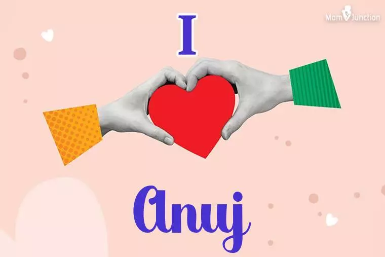 I Love Anuj Wallpaper