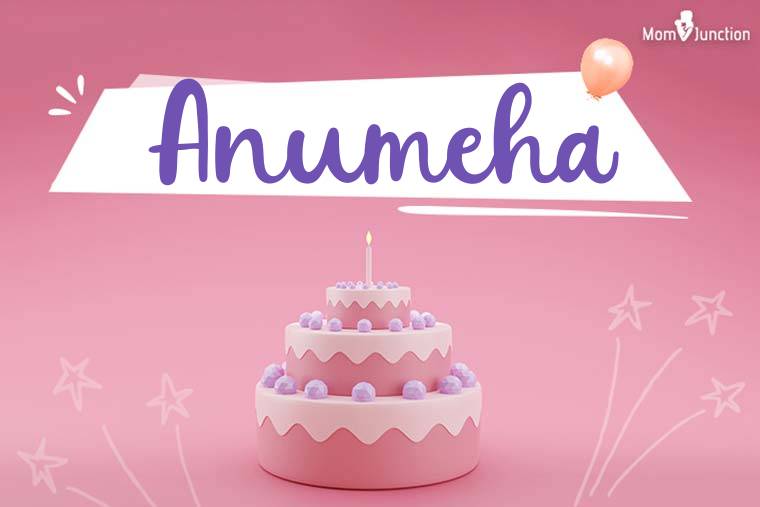 Anumeha Birthday Wallpaper