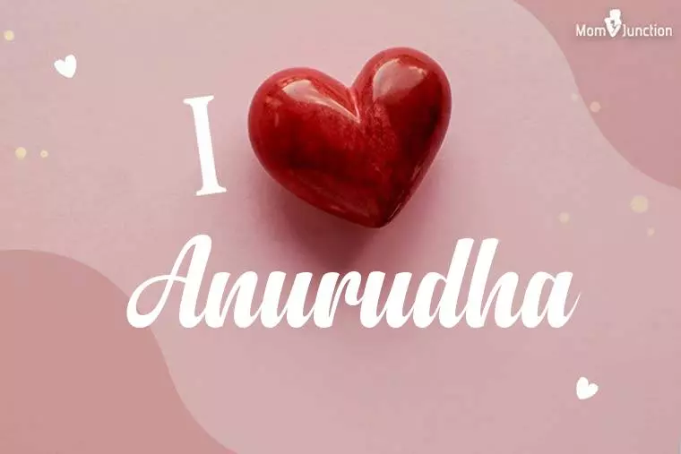 I Love Anurudha Wallpaper