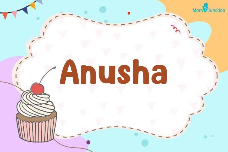 Anusha Birthday Wallpaper