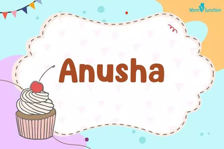 Anusha Birthday Wallpaper