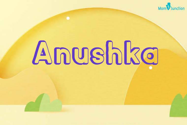 Anushka 3D Wallpaper