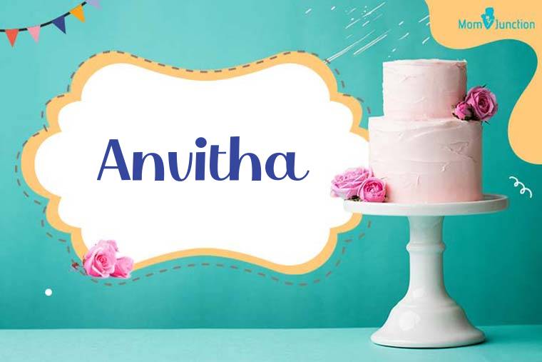 Anvitha Birthday Wallpaper