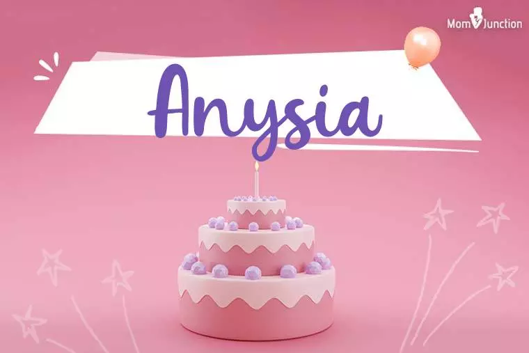 Anysia Birthday Wallpaper