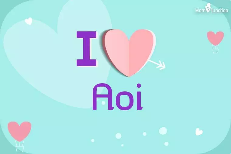 I Love Aoi Wallpaper