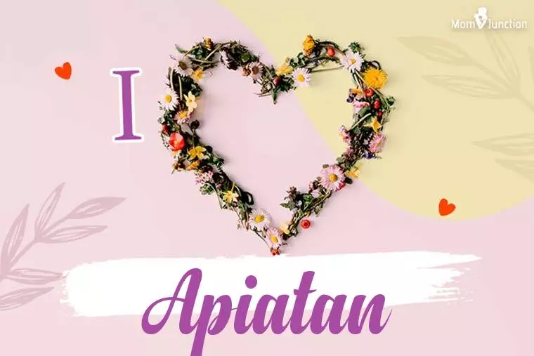 I Love Apiatan Wallpaper