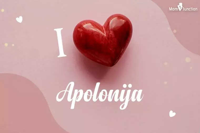 I Love Apolonija Wallpaper