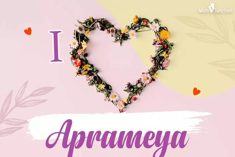 I Love Aprameya Wallpaper