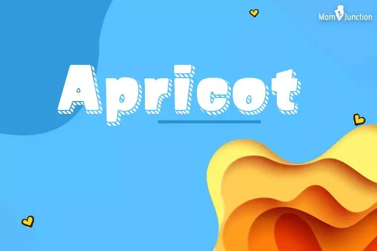 Apricot 3D Wallpaper