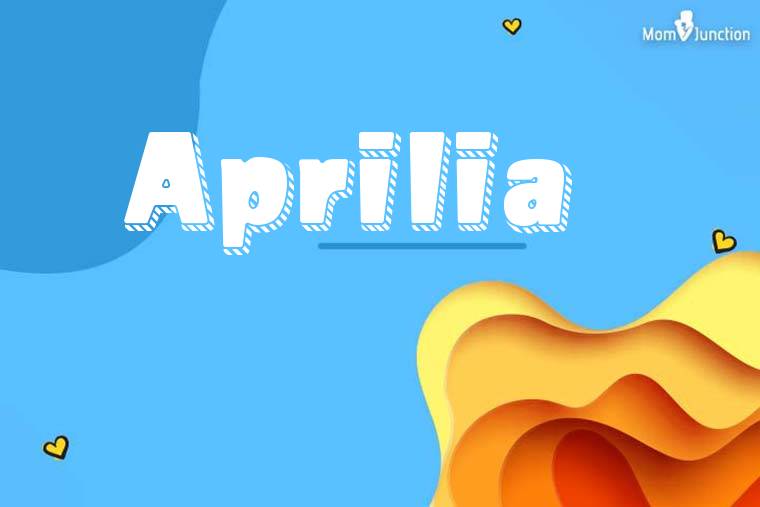 Aprilia 3D Wallpaper