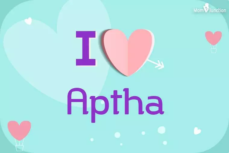 I Love Aptha Wallpaper