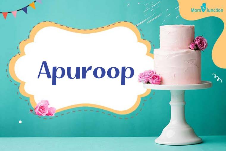 Apuroop Birthday Wallpaper