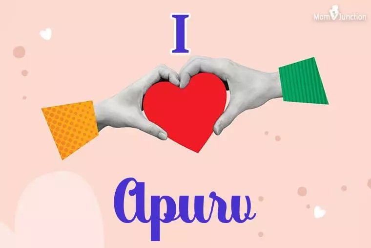 I Love Apurv Wallpaper