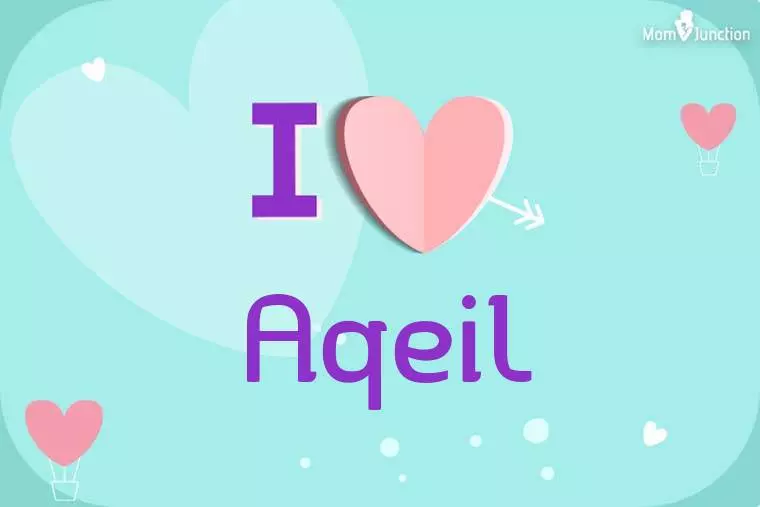 I Love Aqeil Wallpaper