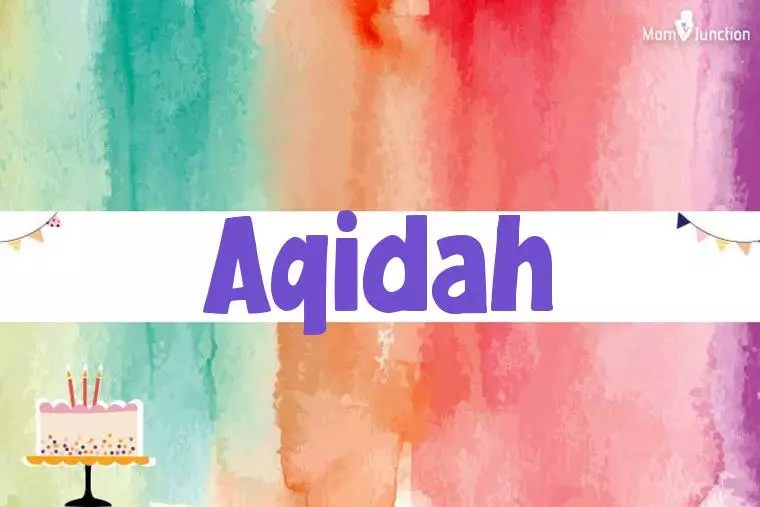 Aqidah Birthday Wallpaper