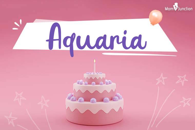 Aquaria Birthday Wallpaper