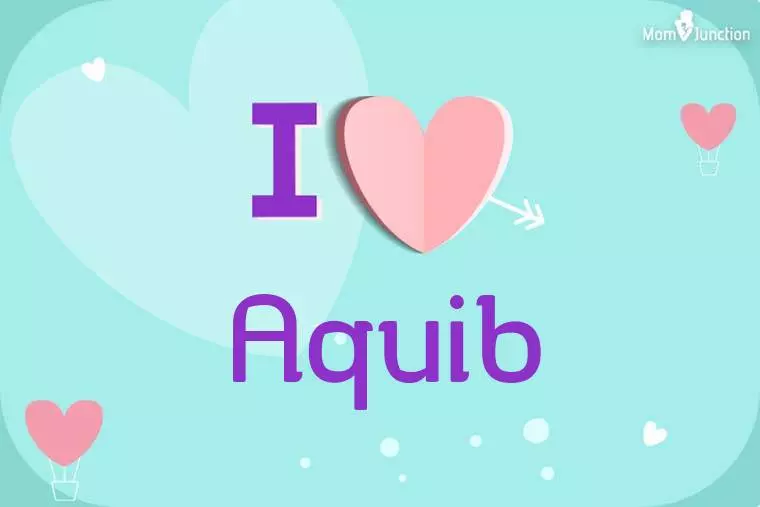 I Love Aquib Wallpaper