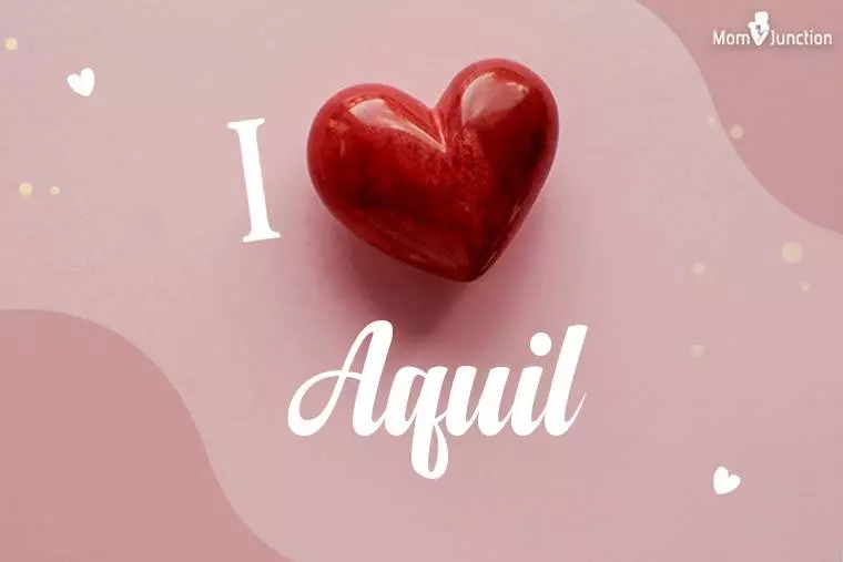 I Love Aquil Wallpaper