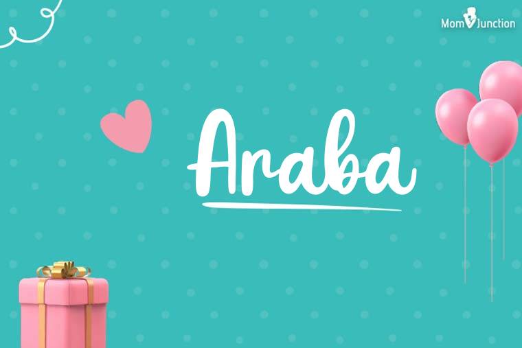 Araba Birthday Wallpaper