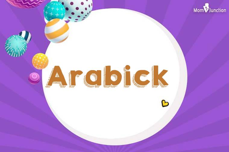 Arabick 3D Wallpaper