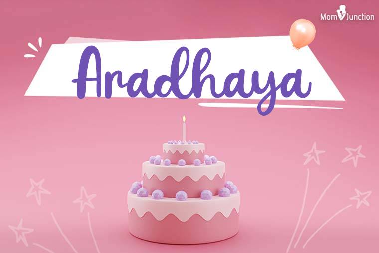 Aradhaya Birthday Wallpaper